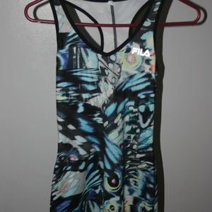 Fila Sports Racerback Tank Top - Size XS
